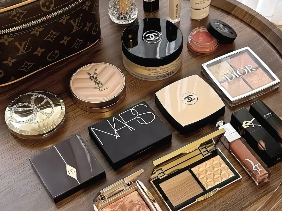 Luxury cosmetics collection